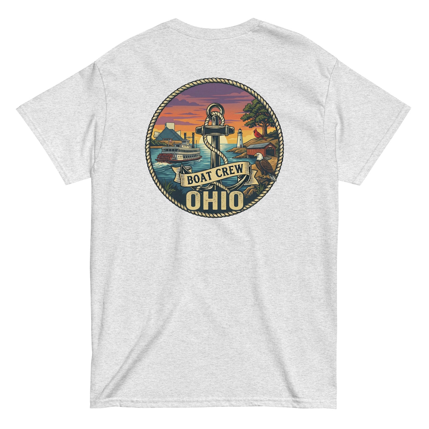 Ohio Shirt back graphic – Boat Crew Co.