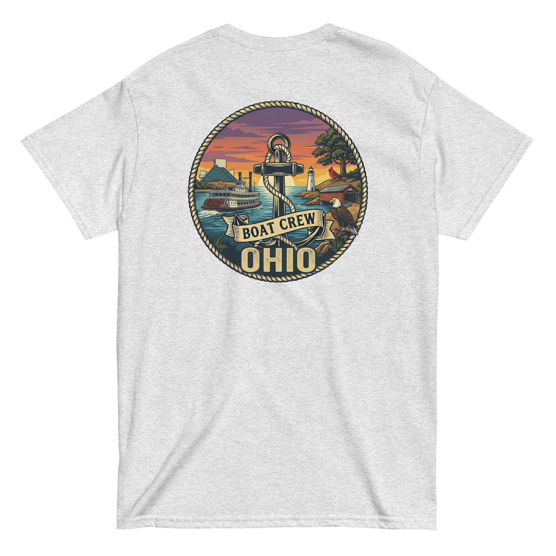 Ohio Shirt back graphic – Boat Crew Co.