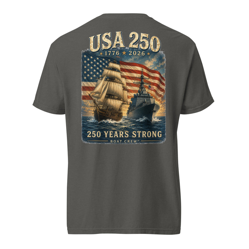 USA 250 Flag & Fleet Shirt – Boat Crew™