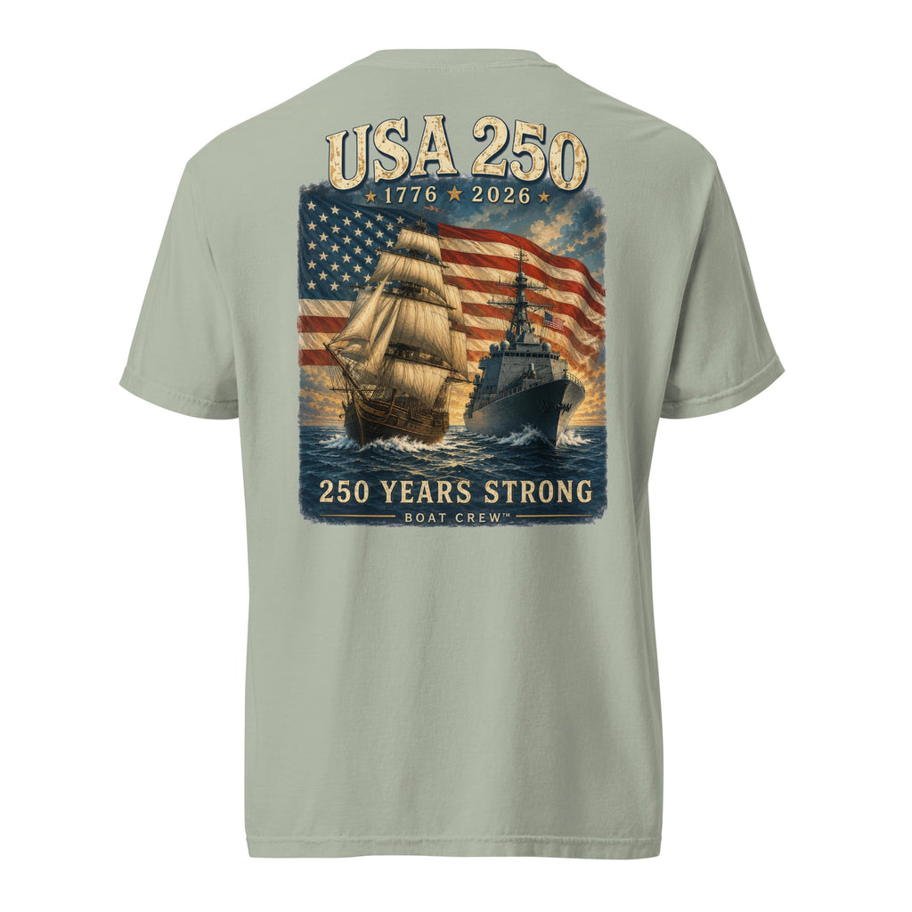 USA 250 Flag & Fleet Shirt – Boat Crew™