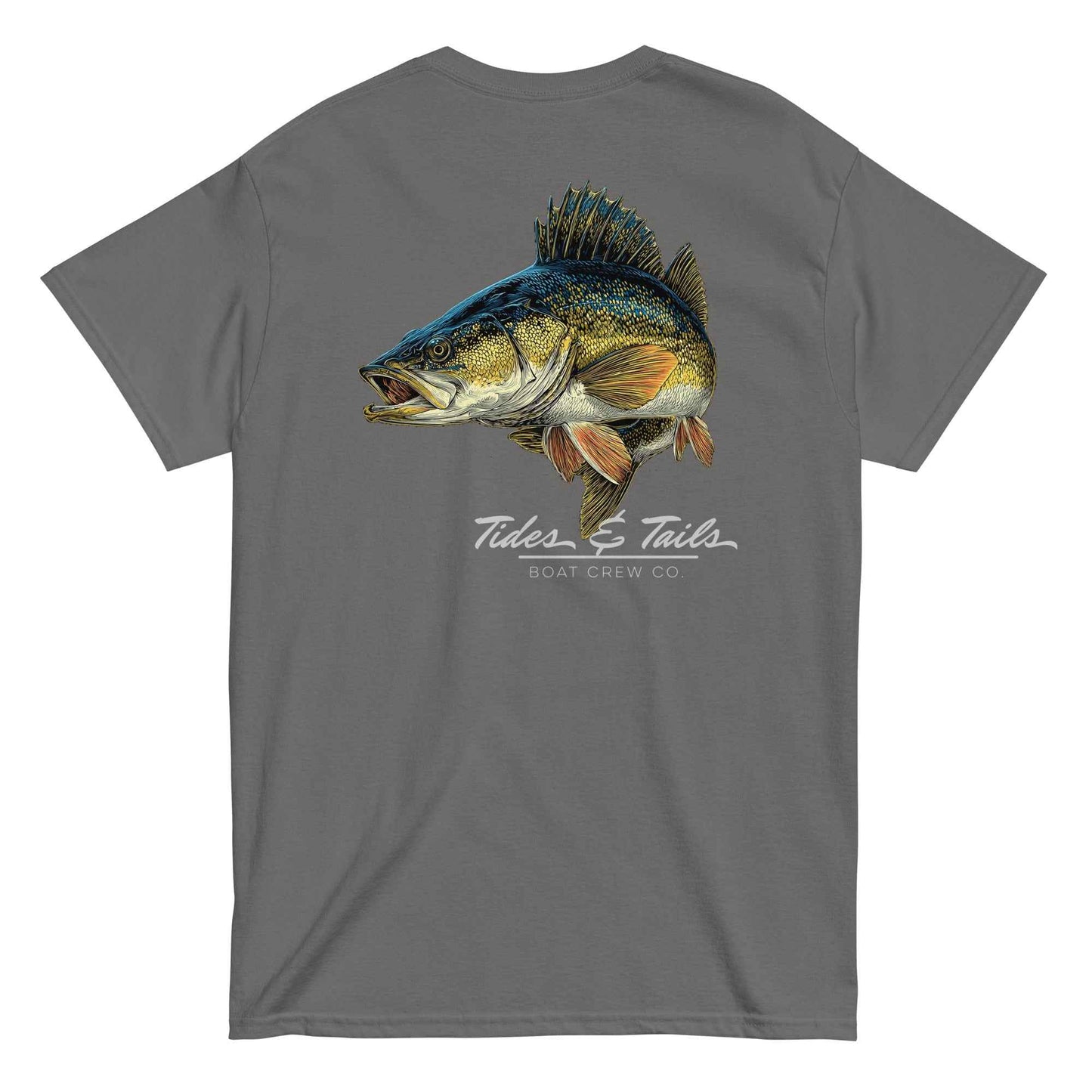 Walleye Fishing Shirt | Tides & Tails by Boat Crew Co.