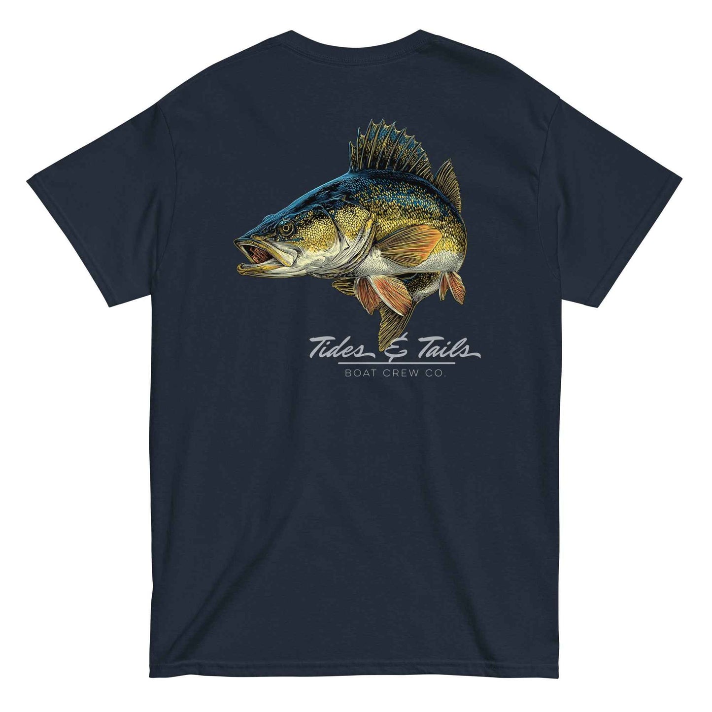 Walleye Fishing Shirt | Tides & Tails by Boat Crew Co.