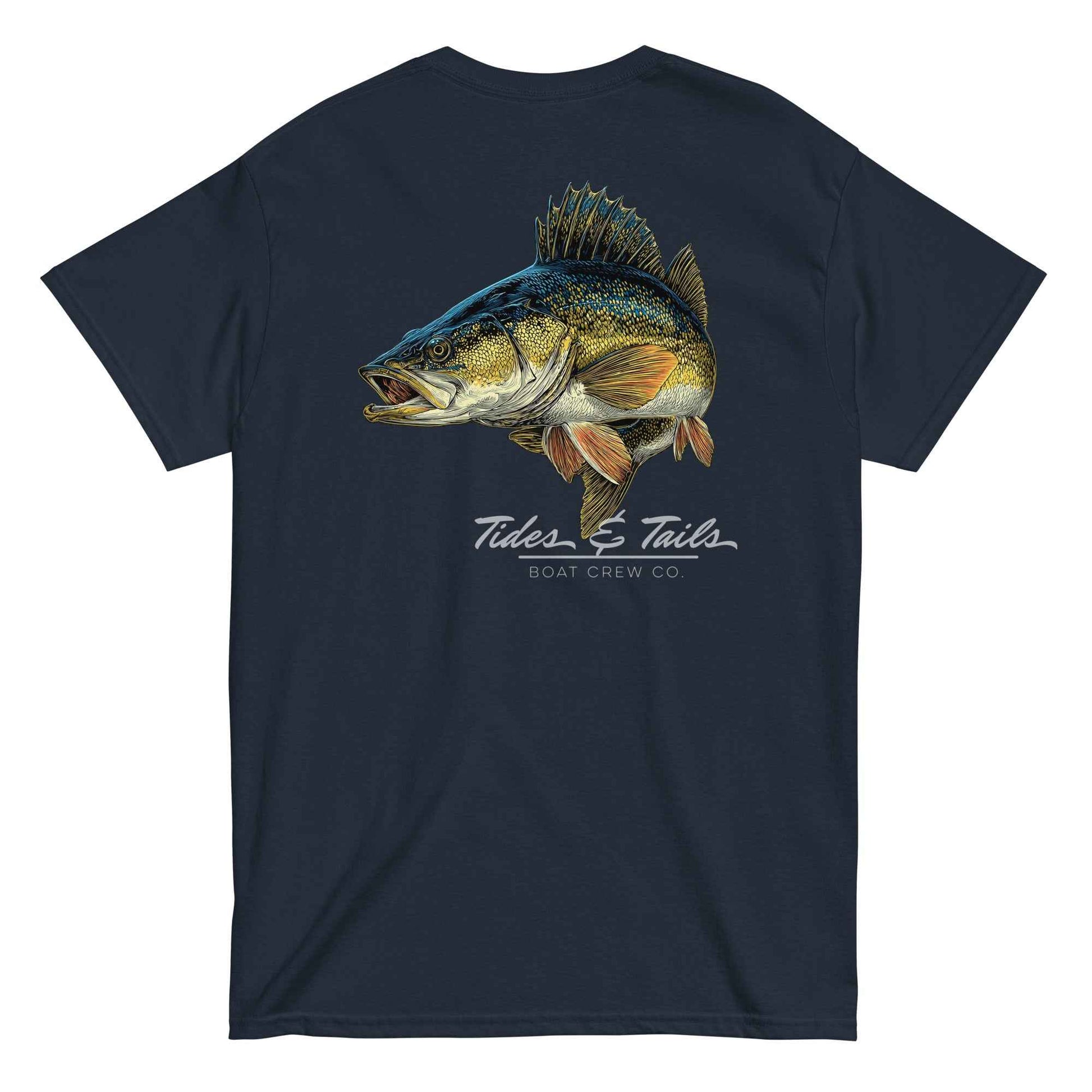 Walleye Fishing Shirt | Tides & Tails by Boat Crew Co.