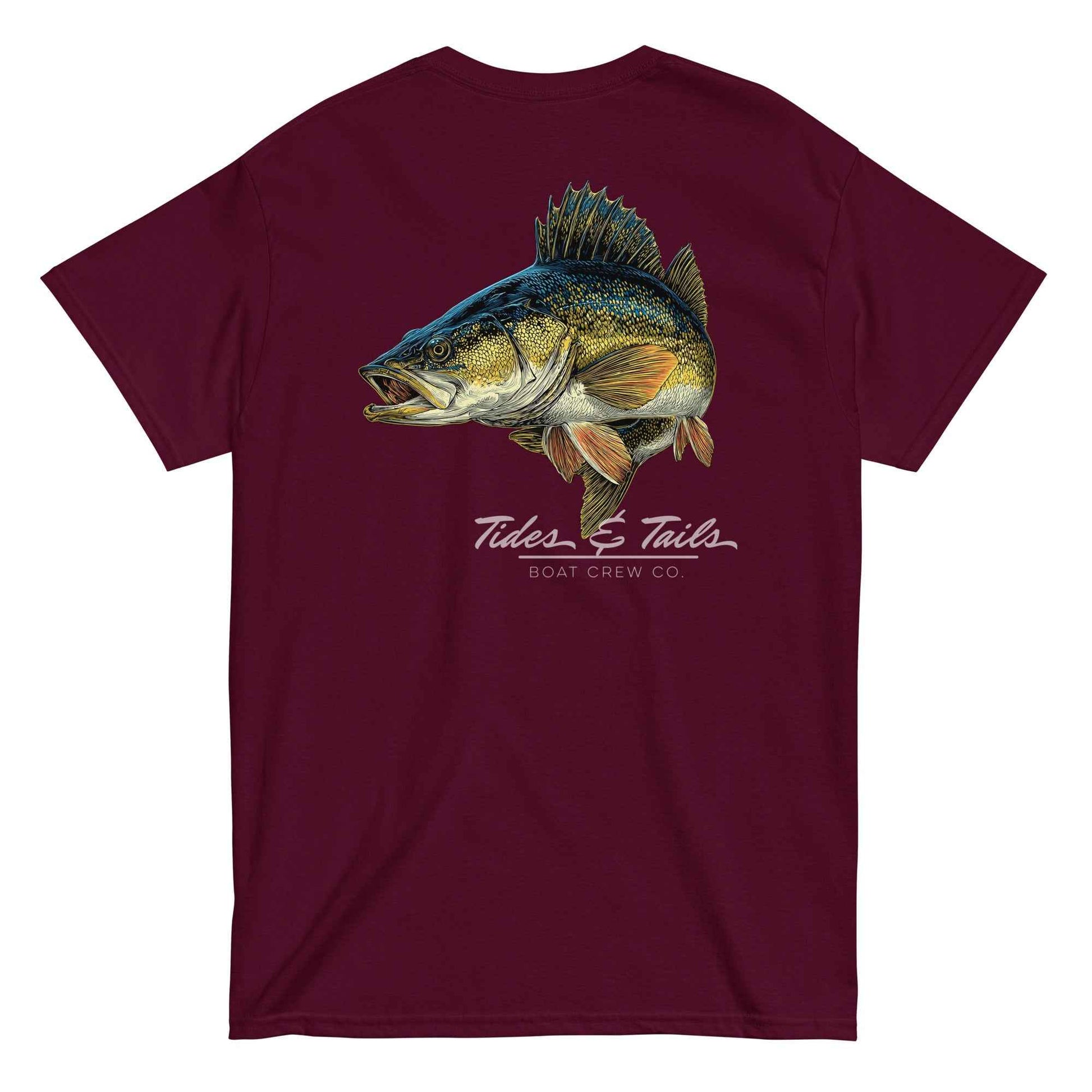 Walleye Fishing Shirt | Tides & Tails by Boat Crew Co.
