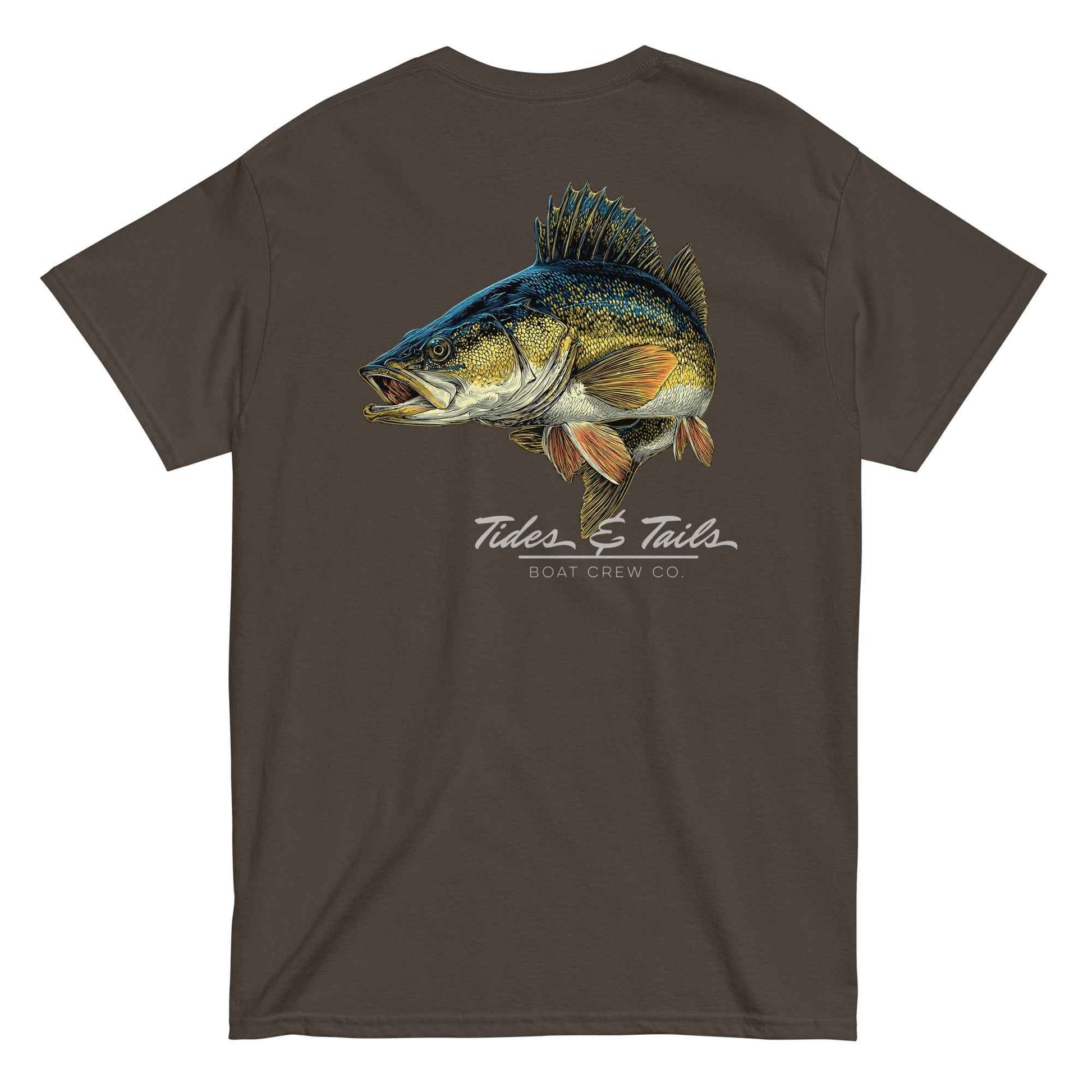Walleye Fishing Shirt | Tides & Tails by Boat Crew Co.
