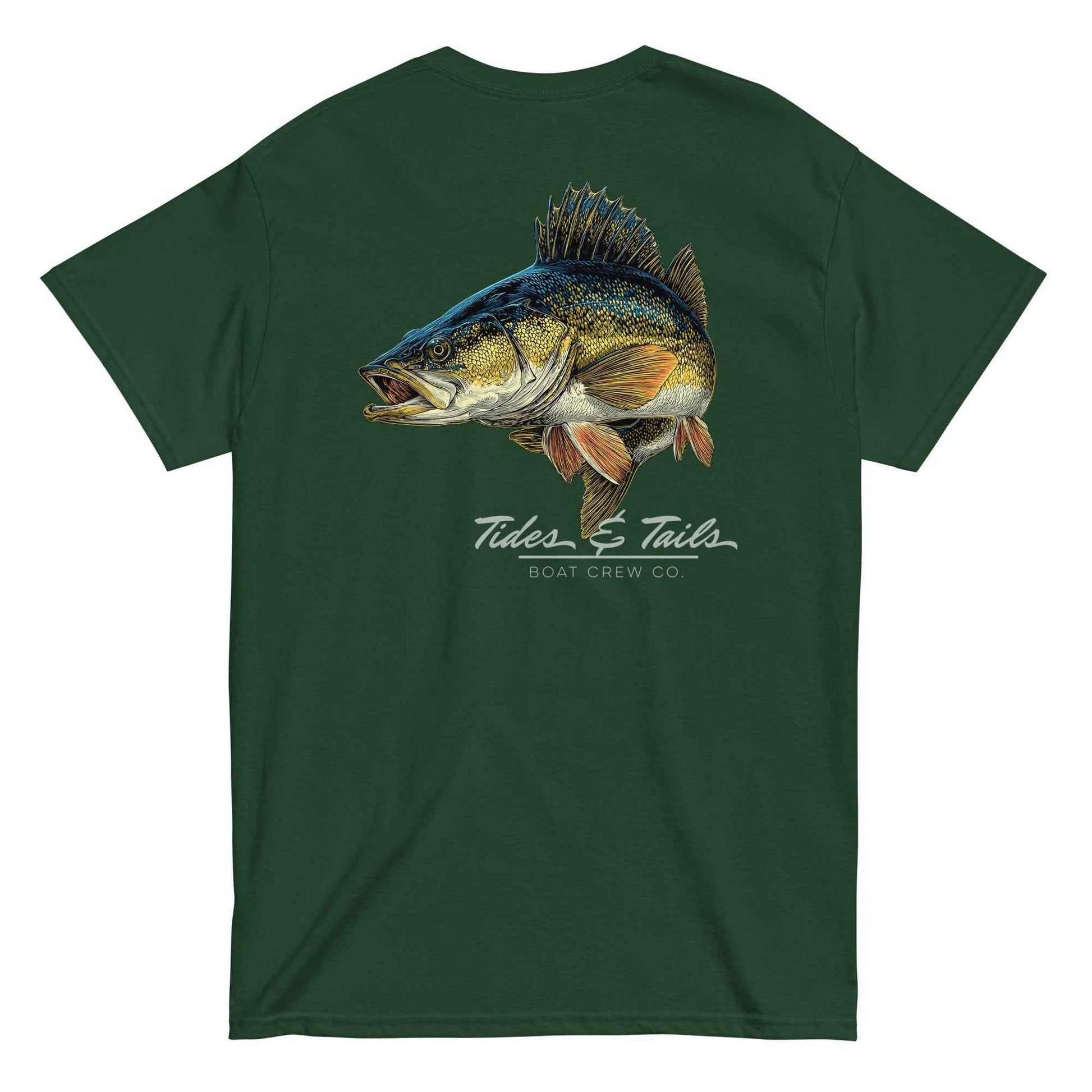 Walleye Fishing Shirt | Tides & Tails by Boat Crew Co.