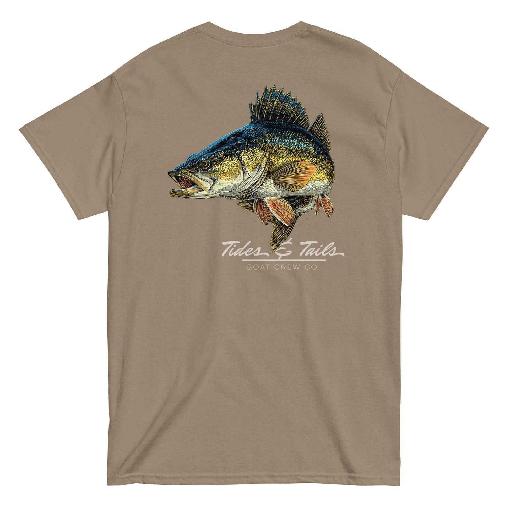 Walleye Fishing Shirt | Tides & Tails by Boat Crew Co.